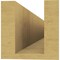 Ekena Millwork 4in. W x 4in. H x 24in. L Alpine Woodgrain TimberThane Rafter Tail, Primed Tan RFTUR04X04X24ALPRCPR - alternate 5